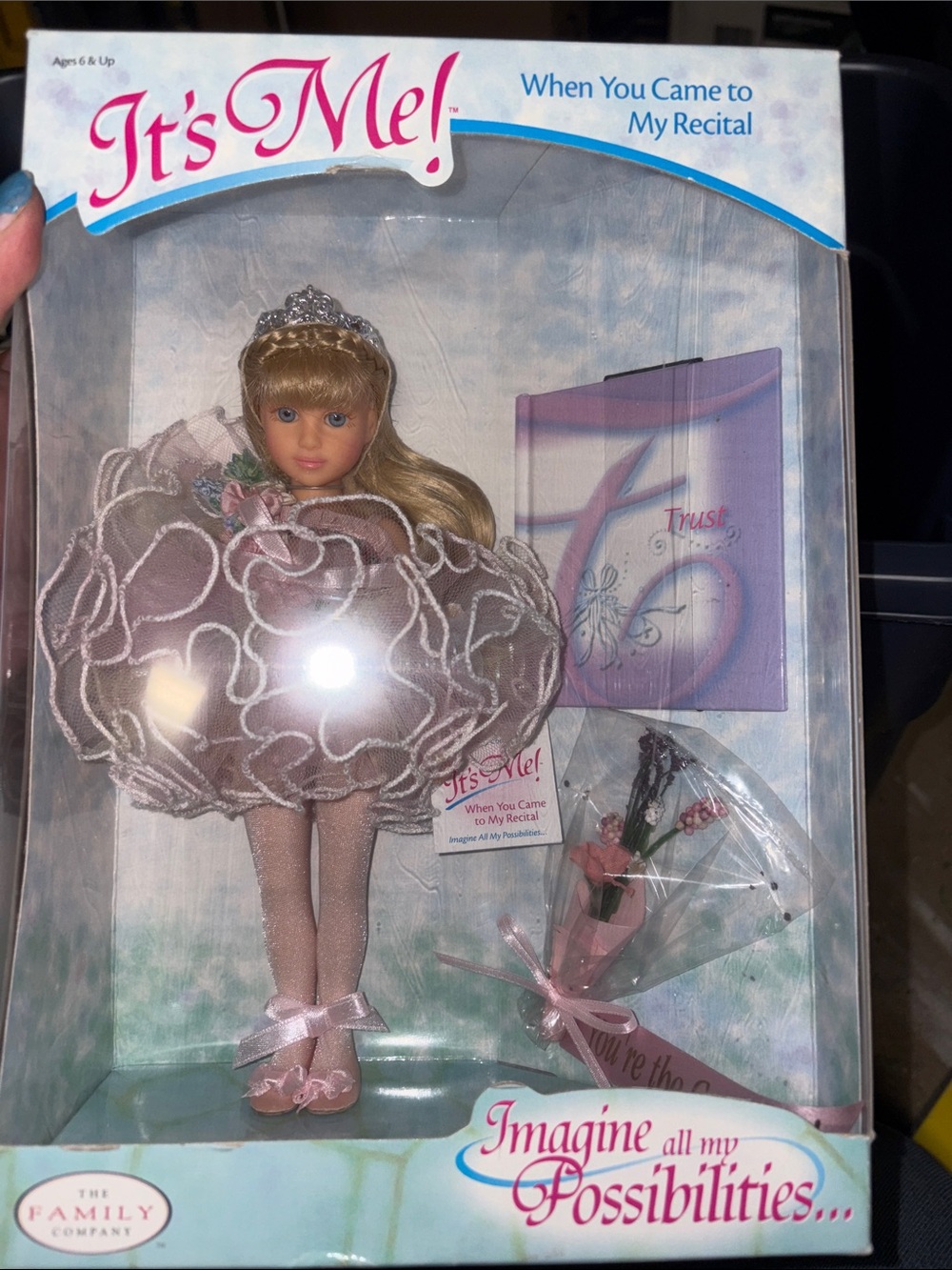 It’s me you came to my recital Ballerina Doll in Pink Dress - Brand